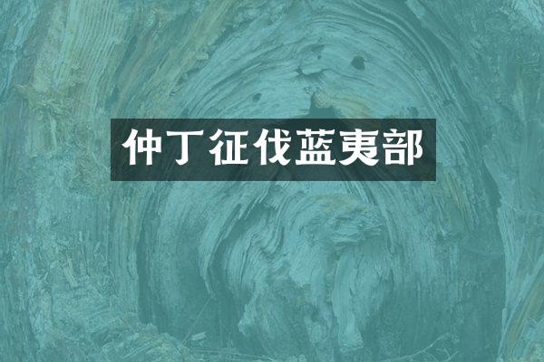 仲丁征伐蓝夷部