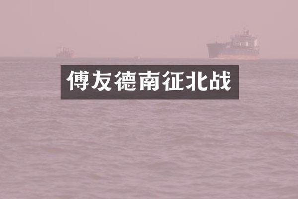 傅友德南征北战