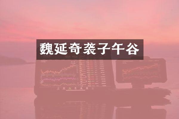 魏延子午谷