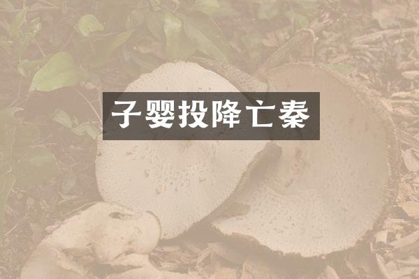 子婴投降亡秦