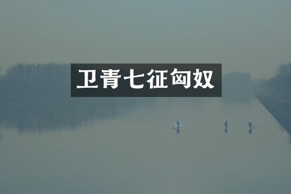 卫青七征匈奴
