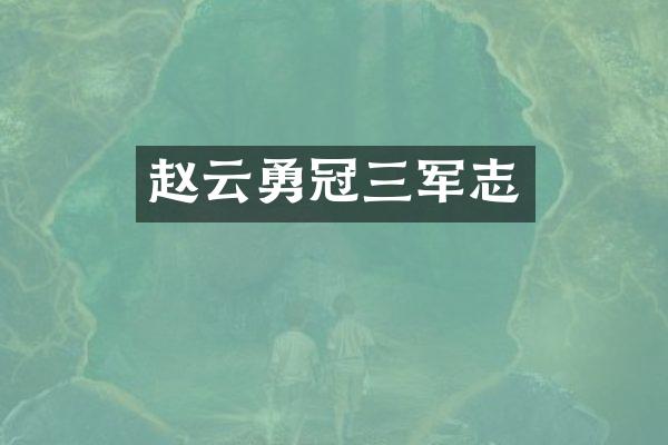 赵云勇冠三军志