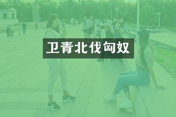 卫青北伐匈奴