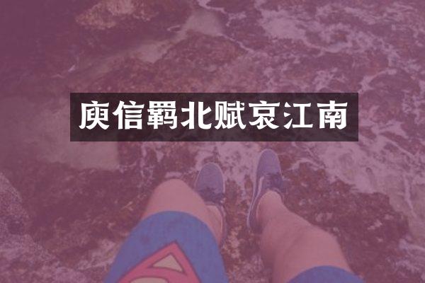 庾信羁北赋哀江南