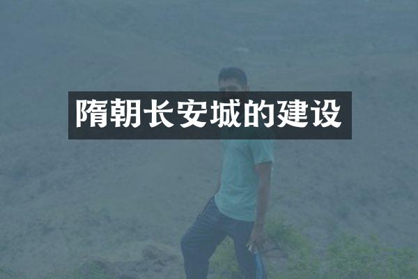 隋朝长安城的建设