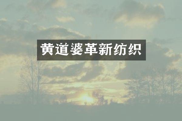 黄道婆革新纺织