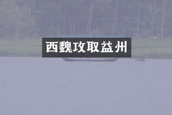 西魏攻取益州