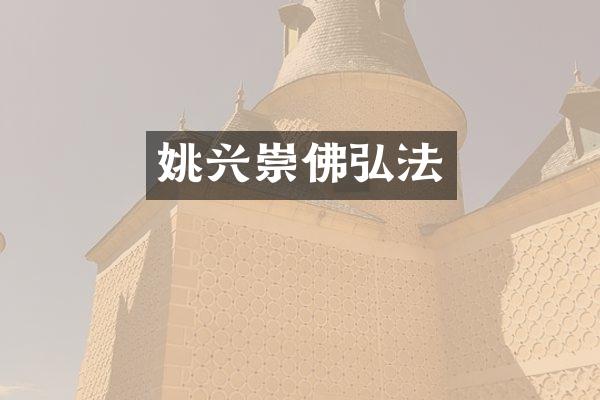 姚兴崇佛弘法