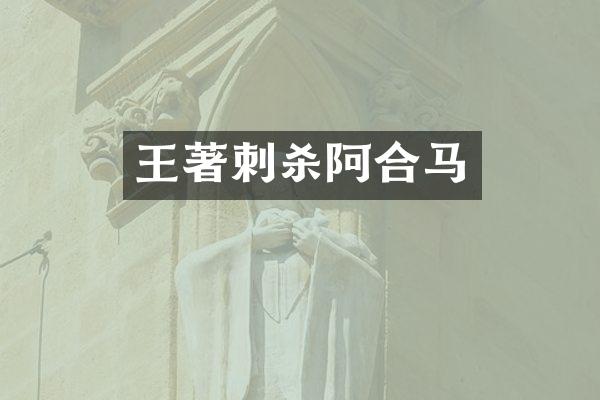 王著刺杀阿合马