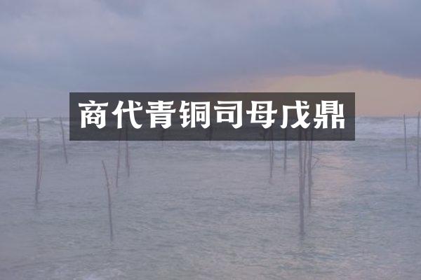 商代青铜司母戊鼎