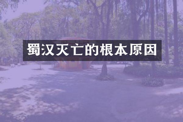 蜀汉灭亡的根本原因