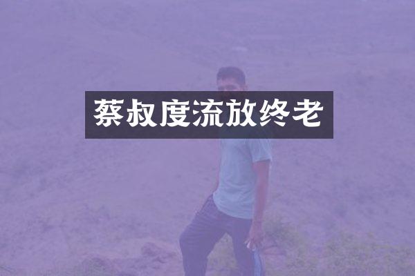 蔡叔度流放终老