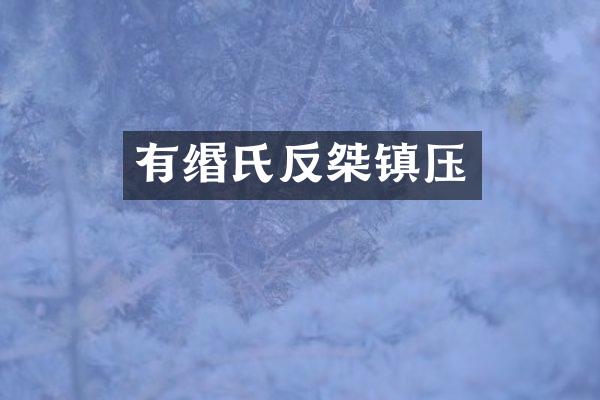 有缗氏反桀镇压
