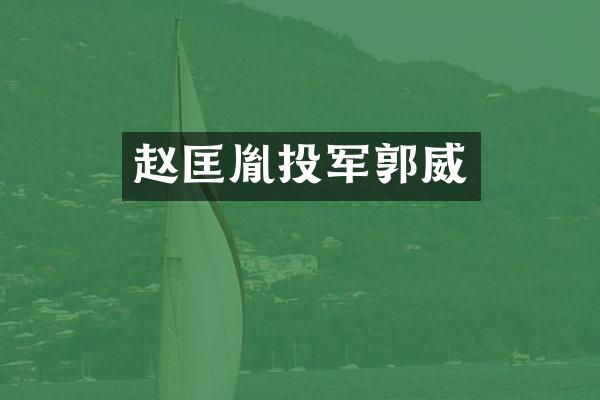 赵匡胤投军郭威
