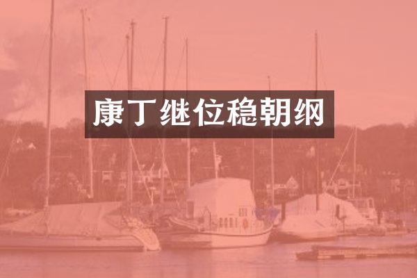 康丁继位稳朝纲