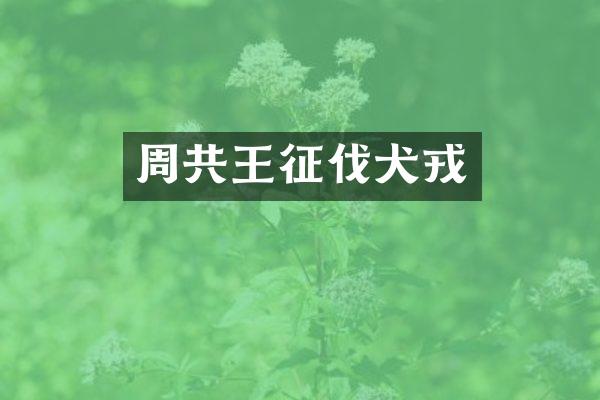 周共王征伐犬戎
