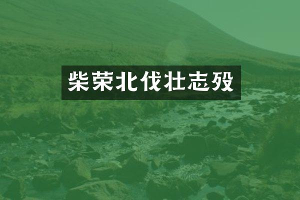 柴荣北伐壮志殁