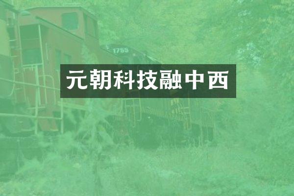 元朝科技融中西