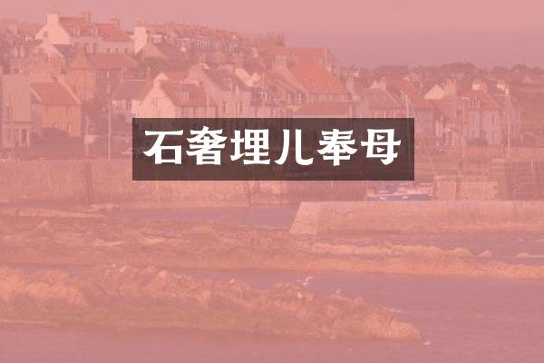 石奢埋儿奉母