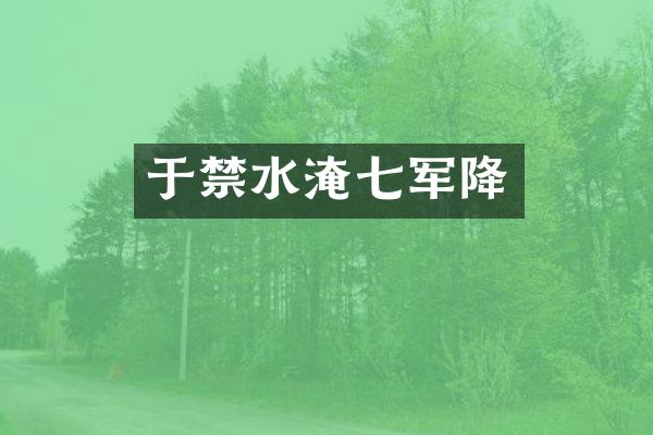 于禁水淹七军降