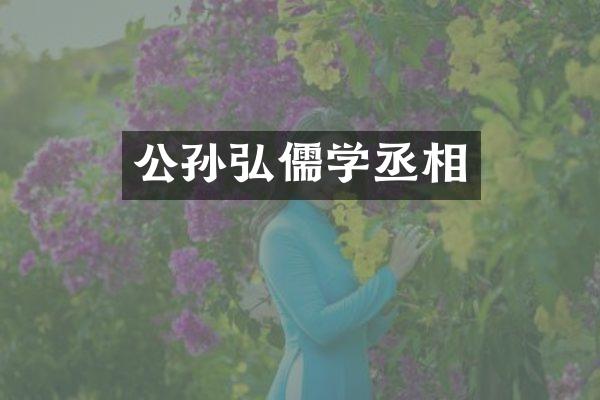 公孙弘儒学丞相