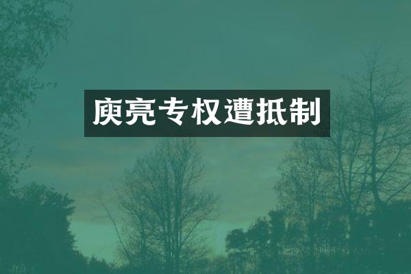 庾亮专权遭抵制