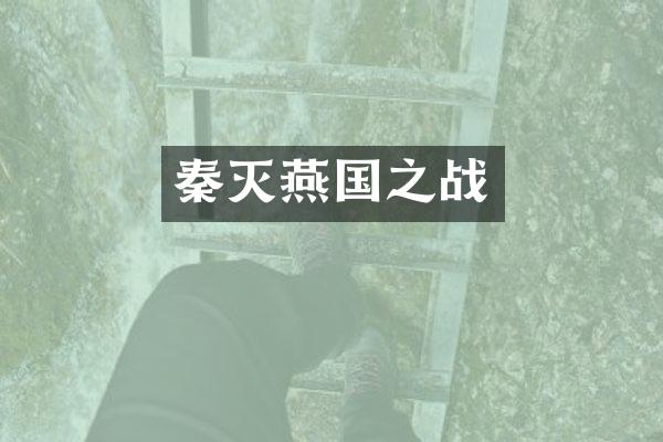 秦灭燕国之战