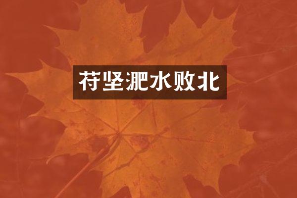 苻坚淝水败北