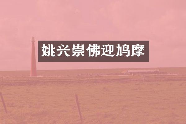 姚兴崇佛迎鸠摩