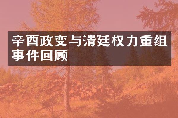 辛酉政变与清廷权力重组事件回顾