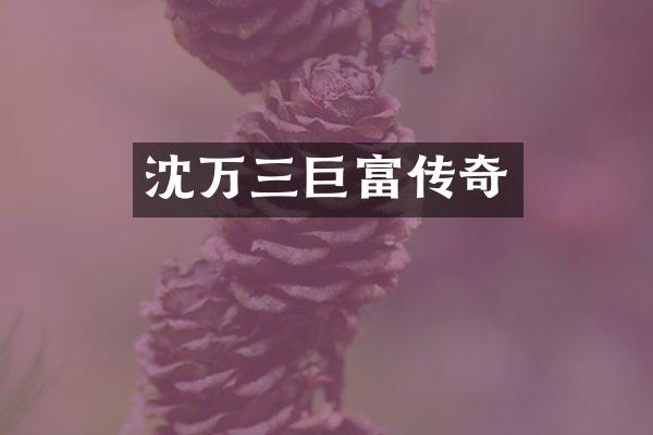沈万三巨富传奇