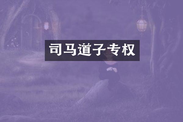 司马道子专权
