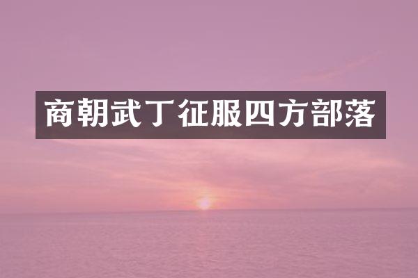 商朝武丁征服四方部落