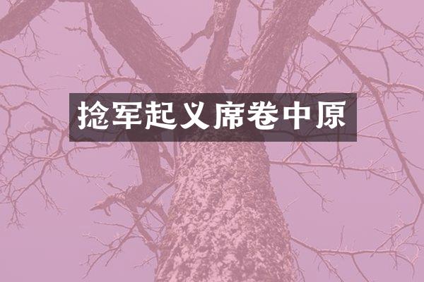 捻军起义席卷中原