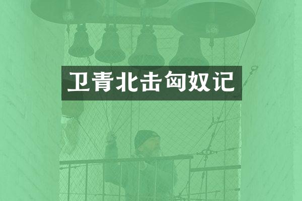 卫青北击匈奴记