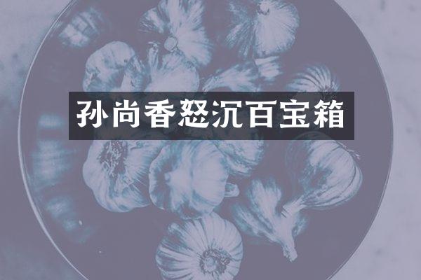 孙尚香怒沉百宝箱