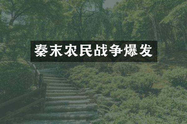 秦末农民战争爆发