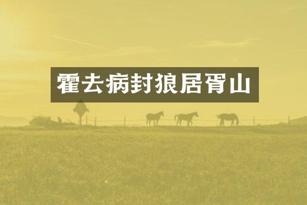 霍去病封狼居胥山