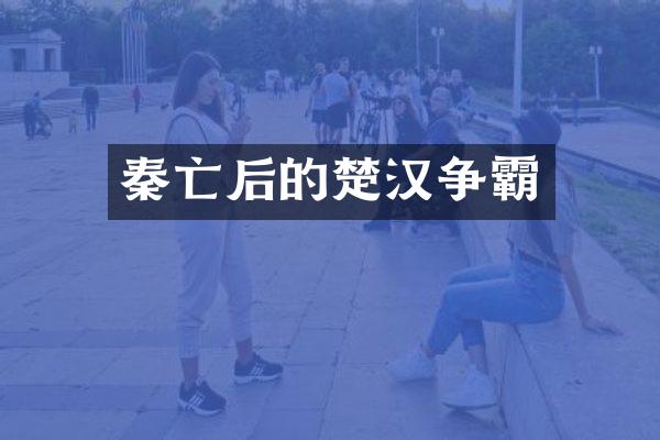 秦亡后的楚汉争霸