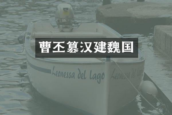 曹丕篡汉建魏国