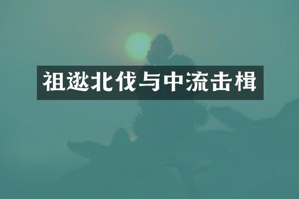 祖逖北伐与中流击楫