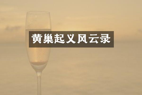 黄巢起义风云录