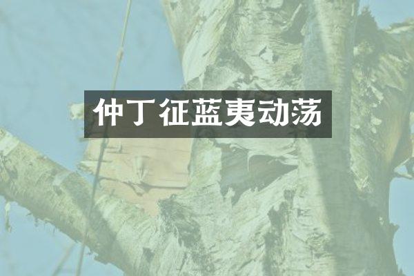 仲丁征蓝夷动荡