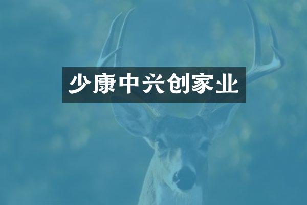 少康中兴创家业